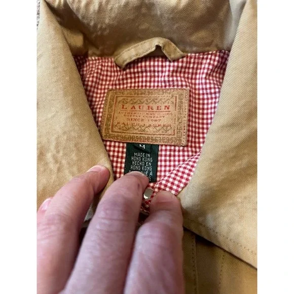 Lauren Dry Goods Ralph Lauren Womens Canvas Chore Coat Size M - Picture 4 of 10